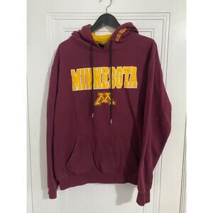 Minnesota Gophers Stitched College Hoodie Size Large